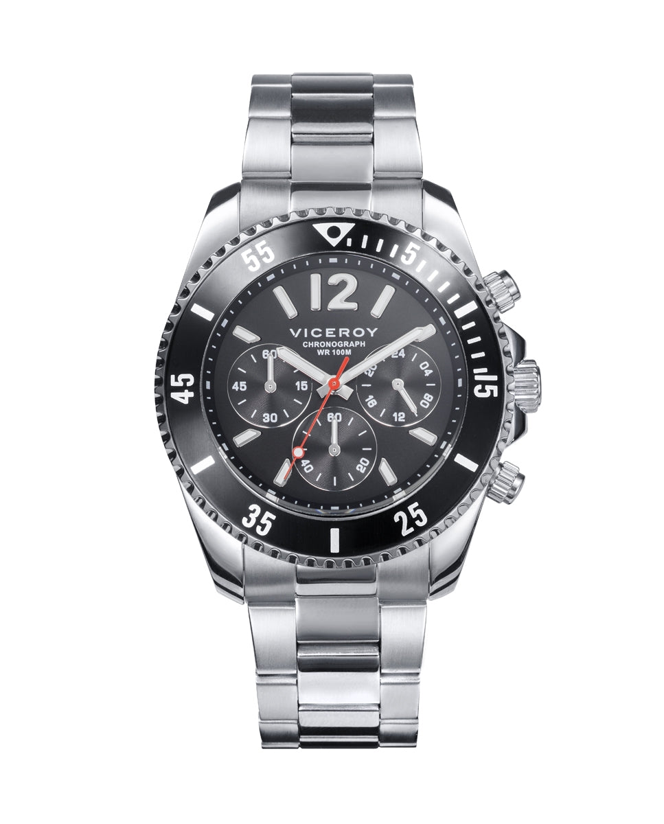 Chronograph Uhr 401225-55TRUE | Elegante Uhren aus Edelstahl und mit Dornschließe für jeden Anlass. Qualität, Design & Stil – jetzt im Onlineshop bestellen!