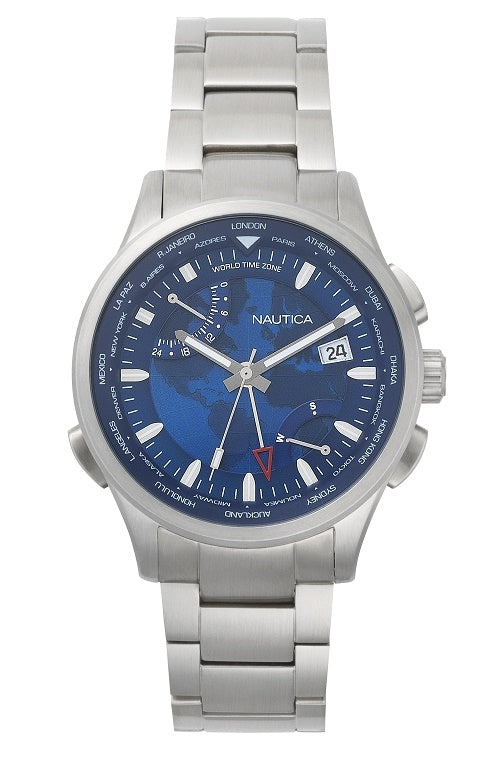 SHANGHAI - Worldtimer | Elegante Uhren aus Edelstahl und mit Dornschließe für jeden Anlass. Qualität, Design & Stil – jetzt im Onlineshop bestellen!