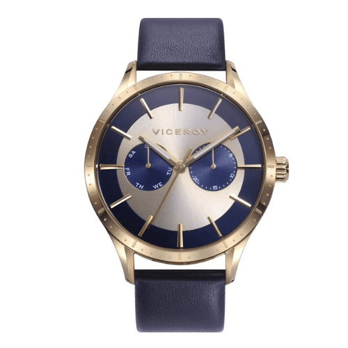 Waterproof quartz watch 42 mm