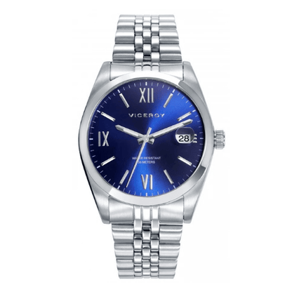 Waterproof quartz watch 41 mm
