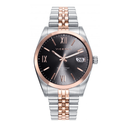 Waterproof quartz watch 41 mm