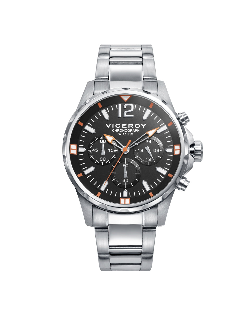 Chronograph Uhr 401245-55TRUE | Elegante Uhren aus Edelstahl und mit Dornschließe für jeden Anlass. Qualität, Design &amp; Stil – jetzt im Onlineshop bestellen!