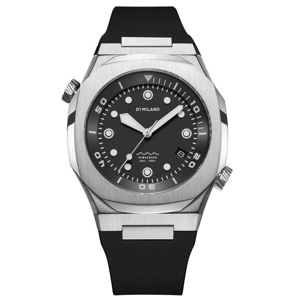 D1 Milano Subacqueo Black Depth Uhr