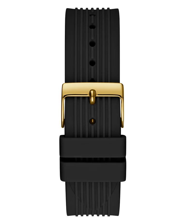 Guess Ladies Black Gold Tone verschluss