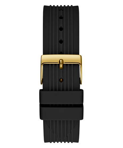 Guess Ladies Black Gold Tone verschluss