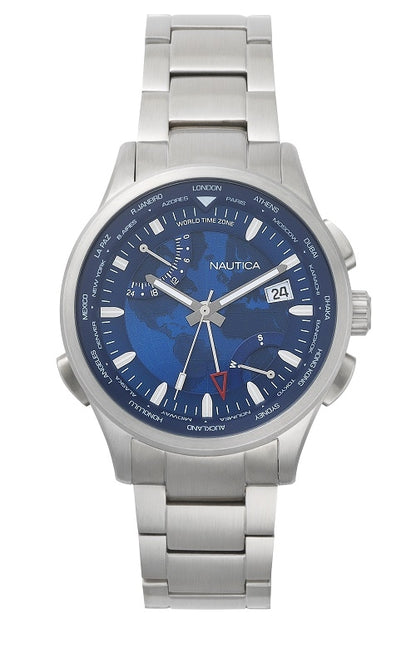 SHANGHAI - Worldtimer | Elegante Uhren aus Edelstahl und mit Dornschließe für jeden Anlass. Qualität, Design &amp; Stil – jetzt im Onlineshop bestellen!